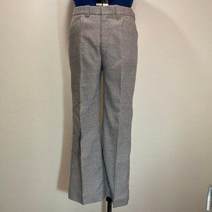 VINTAGE Ban-Rol Men’s Black & White Tweed Pants - Size 34
